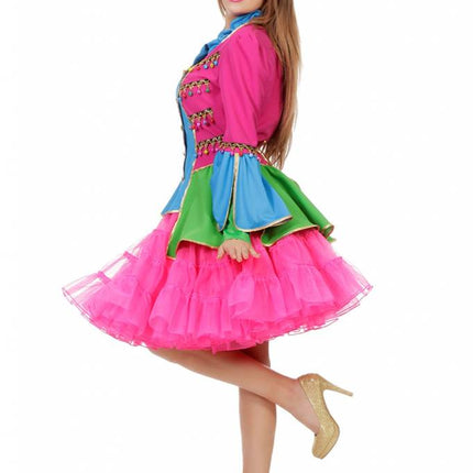 Feestbazaar Jas Met Belletjes Multikleur