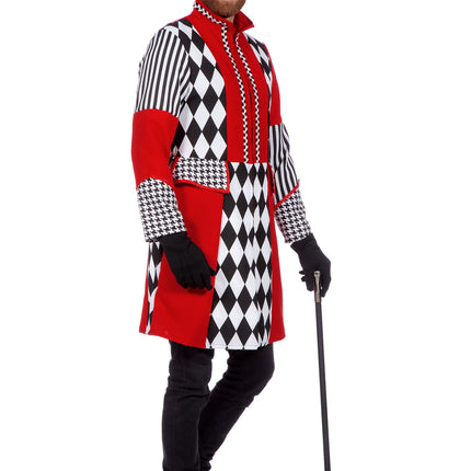 Feestbazaar Jas Ruiten rood/wit/zwart Heren Premium