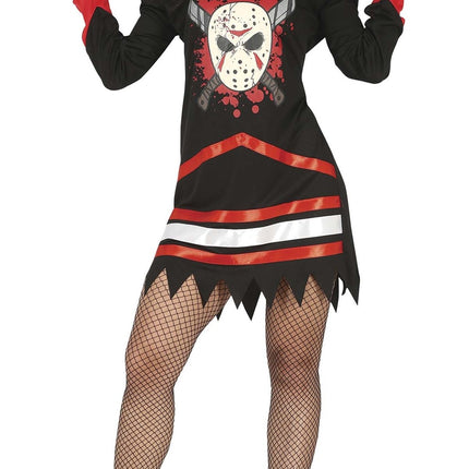 Feestbazaar Jazz Killer Halloween Jurkje Dames