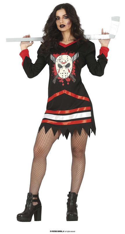 Feestbazaar Jazz Killer Halloween Jurkje Dames
