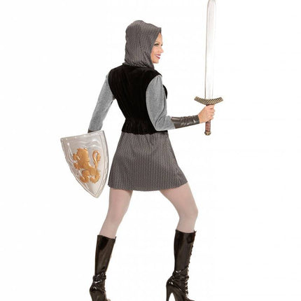 Feestbazaar Jeanne d'Arc kostuum kort