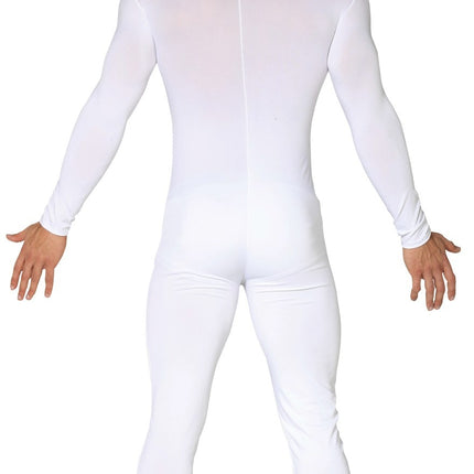 Feestbazaar Jersey Bodysuit Wit Volwassenen
