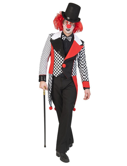 Feestbazaar Jester Harlekijn Kostuum Heren