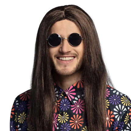Feestbazaar John Lennon Hippie bril grijs