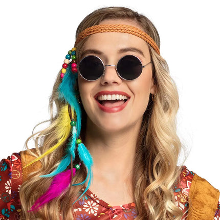 Feestbazaar John Lennon Hippie bril grijs