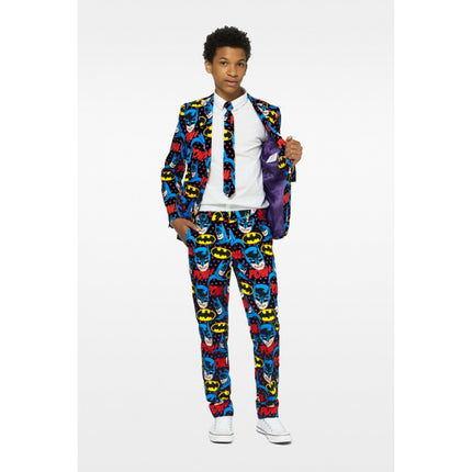 Feestbazaar Jongens Maatpak Dark Night Opposuits