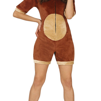 Feestbazaar Jumpsuit Dames Knuffelbeer