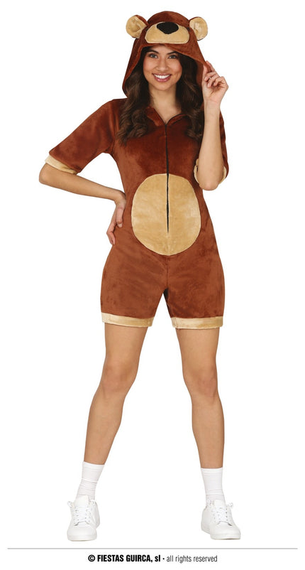 Feestbazaar Jumpsuit Dames Knuffelbeer