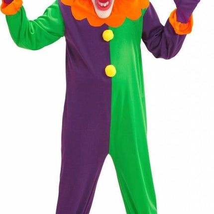Feestbazaar Jumpsuit Duivel Clown kind Joker