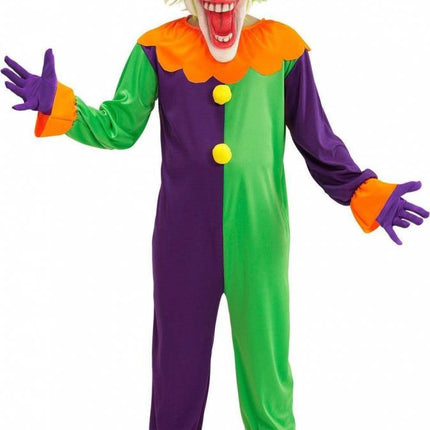 Feestbazaar Jumpsuit Duivel Clown kind Joker