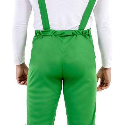 Feestbazaar Jumpsuit Elf Heren Groen