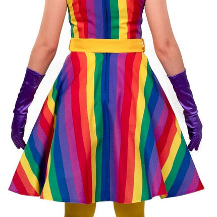 Feestbazaar Jurk Regenboog  Roxy