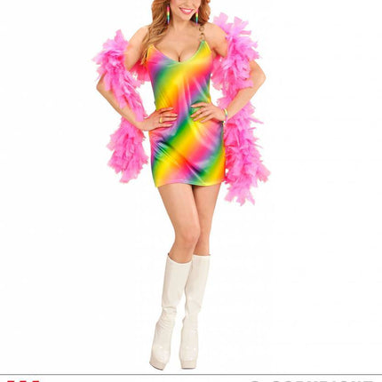 Feestbazaar Jurkje regenboog