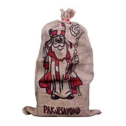 Feestbazaar Jute Zak Sint Pakjesavond