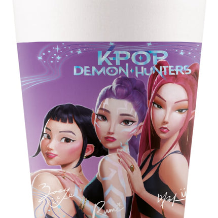 Feestbazaar K-Pop Demon Hunters Bekertjes (8st)