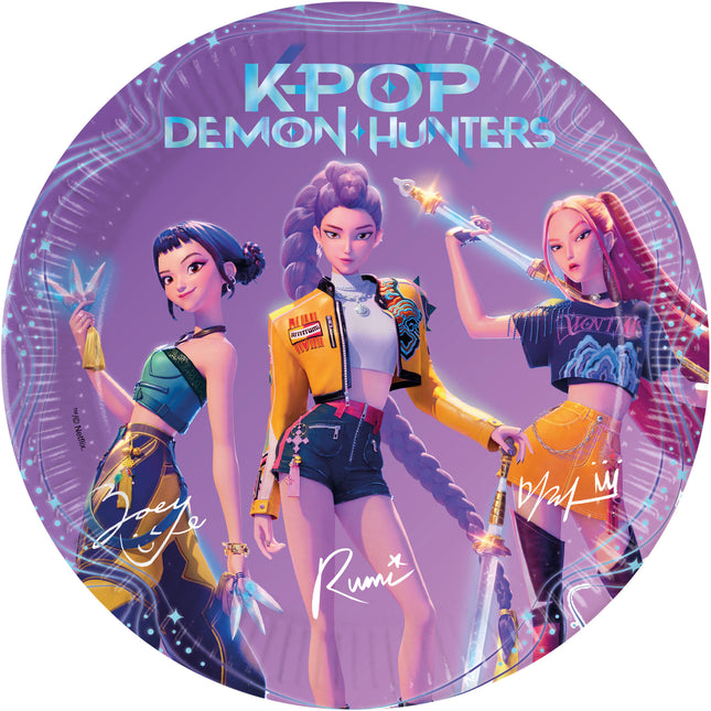 Feestbazaar K-Pop Demon Hunters Borden 23cm  (8st)
