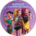 Feestbazaar K-Pop Demon Hunters Gebaksbordjes 20cm (8st)