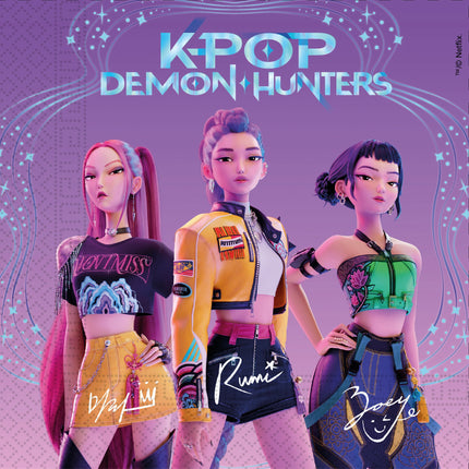 Feestbazaar K-Pop Demon Hunters Servetten (20st)