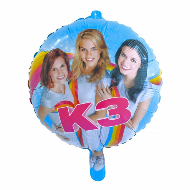 Feestbazaar K3 Party Folieballon 46cm