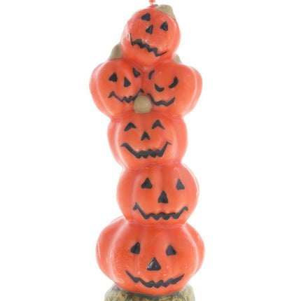 Feestbazaar Kaars Pilaar Pompoenen (19cm)