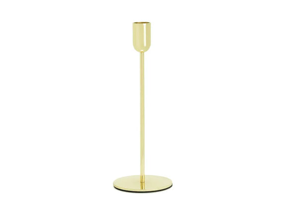 Feestbazaar Kaarsenhouder Goud 22cm