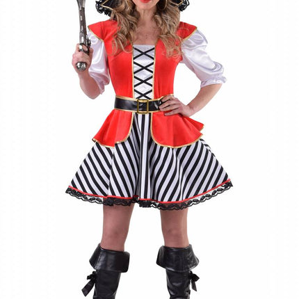 Feestbazaar Kapitein Haak kostuum elite vrouw