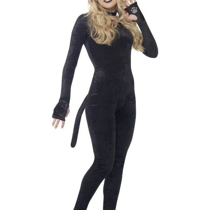 Feestbazaar Katten jumpsuit tiener