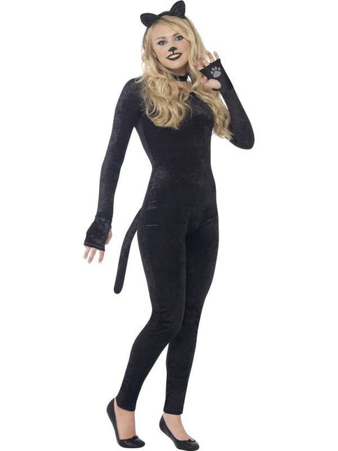 Feestbazaar Katten jumpsuit tiener