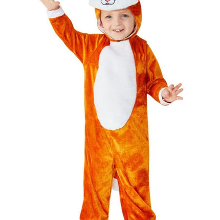 Feestbazaar Katten Kostuum Peuter Oranje
