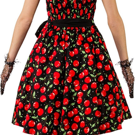 Feestbazaar Kersen Jurk Rockabilly Cherry