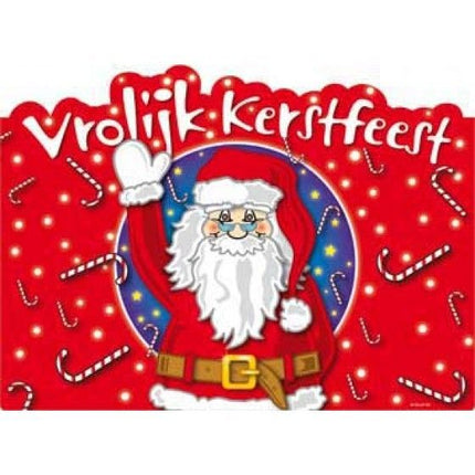 Feestbazaar Kerst deurbord