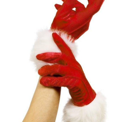 Feestbazaar Kerst handschoenen kort