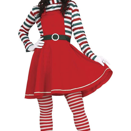 Feestbazaar Kerst Hulp Elfen Outfit Dames Chic