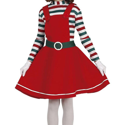 Feestbazaar Kerst Hulp Elfen Outfit Meisjes Chic