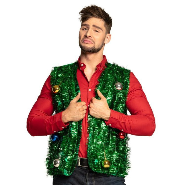 Feestbazaar Kerstboom Vest