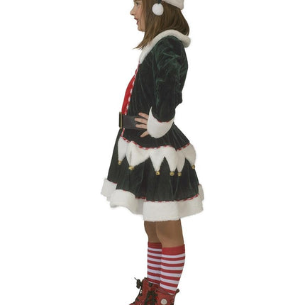 Feestbazaar Kerstelfje Kostuum Kind Gingersnap