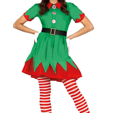 Feestbazaar Kerstjurkje Elf Dames
