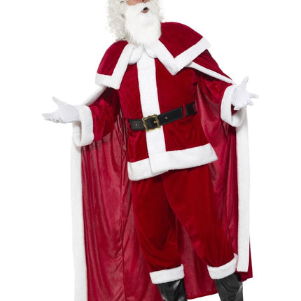 Feestbazaar Kerstman Kostuum Deluxe Volwassenen