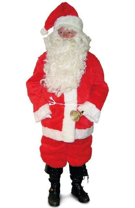 Feestbazaar Kerstman kostuum pluche