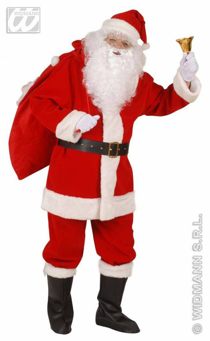 Feestbazaar Kerstman kostuum XL professioneel