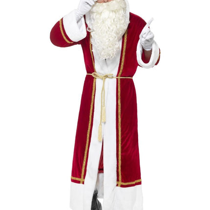 Feestbazaar Kerstman Mantel Deluxe