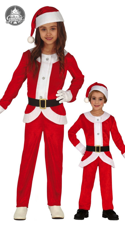 Feestbazaar Kerstman Pakje 4-delig Kind