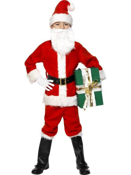 Feestbazaar Kerstman pakje kind elite
