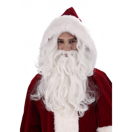 Feestbazaar Kerstman Pruik en Baard Bart