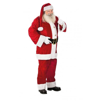 Feestbazaar Kerstmanpak Fluweel Luxe 4-Delig Mirre