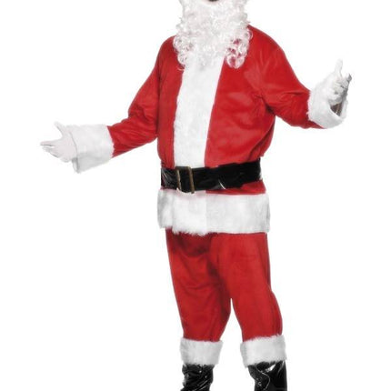 Feestbazaar Kerstmanpak klassiek deluxe