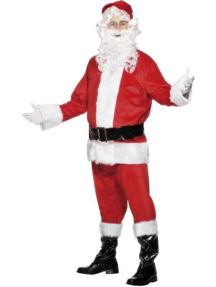 Feestbazaar Kerstmanpak klassiek deluxe