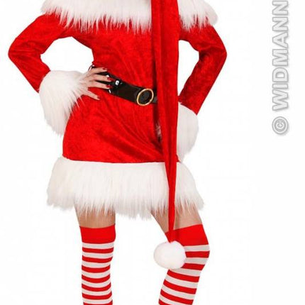 Feestbazaar Kerstmuts extra lang 150cm