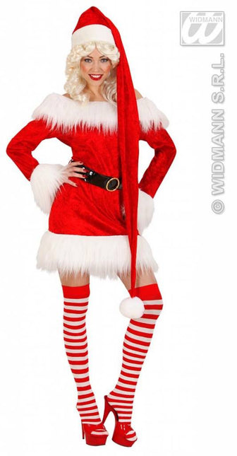 Feestbazaar Kerstmuts extra lang 150cm