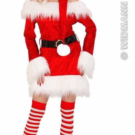 Feestbazaar Kerstmuts extra lang 150cm